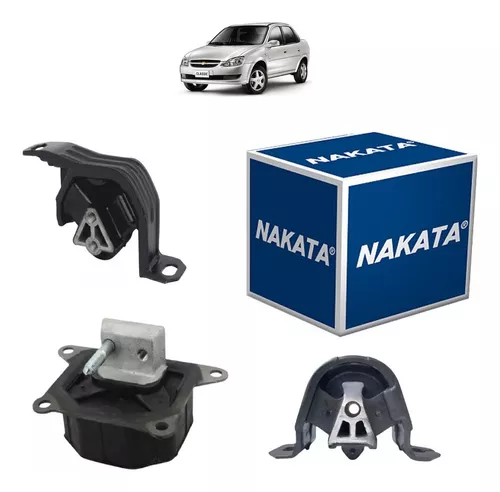 3 Coxim Motor Cambio Corsa Classic Celta Prisma