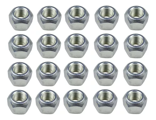 Kit 10 Porca De Roda Opala Fiesta Escort Courier Focus