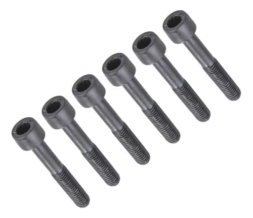 Kit 6 Parafuso M6 Estriado Torq Bolachão Câmbio Kombi Gol
