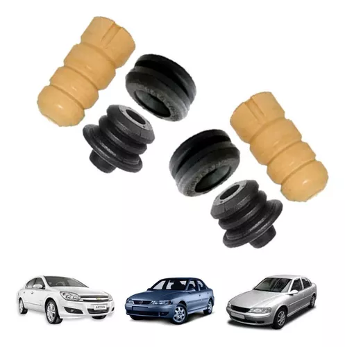 Kit Batente Amortecedor Traseiro Vectra 97 98 99 2000 2001