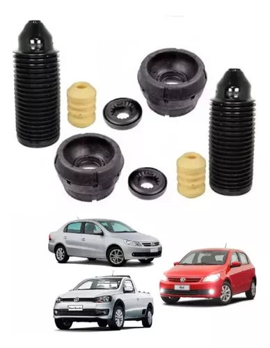 Kit Batente Coifa Coxim Amortecedor Golf Gol G5 Voyage