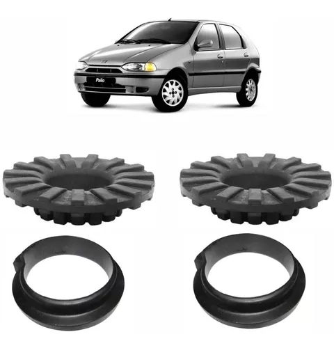 Kit Calço Mola Dianteiro Traseiro Palio 96 97 98 99 00