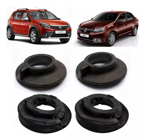 Kit Calço Mola Traseira Renault Sandero Logan 2011 2019 2020