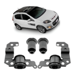 Buchas Dianteira Bandeja Fiat Palio Novo Grand Siena Mobi