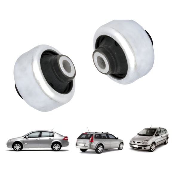 Par Bucha Da Bandeja Balança Dianteira Renault Megane Scenic