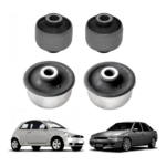 Kit 04 Buchas Da Bandeja Logus Escort Zetec Ford Ka Nakata