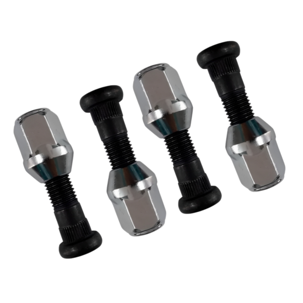 4 Prisioneiro Roda Com Porca Ford Fiesta Courier Ka Ecosport