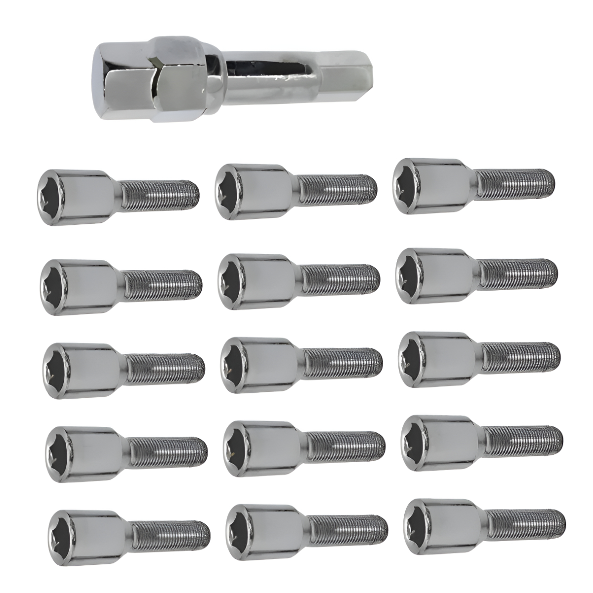 16 Parafuso Roda Liga Leve Multi Allen 12x1,5 Golf 95 96 97 - Imagem 2