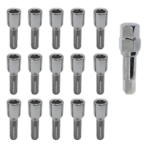 Alternative view of 16 Parafuso Allen Mult. Roda Esportiva Renault Clio 12x1,5mm