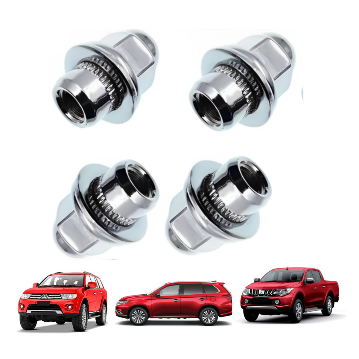 24 Porca De Roda Mitsubishi Airtrek Pajero Full Dakar Asx - Imagem 3