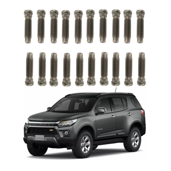 Kit 20 Prisioneiro De Roda Trailblazer 2013 14 15 16 17 A 20
