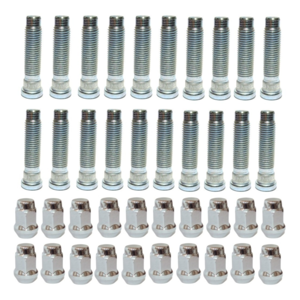 Kit 24 Prisioneiro C/ Porca De Roda S10 2012 2013 2014 15