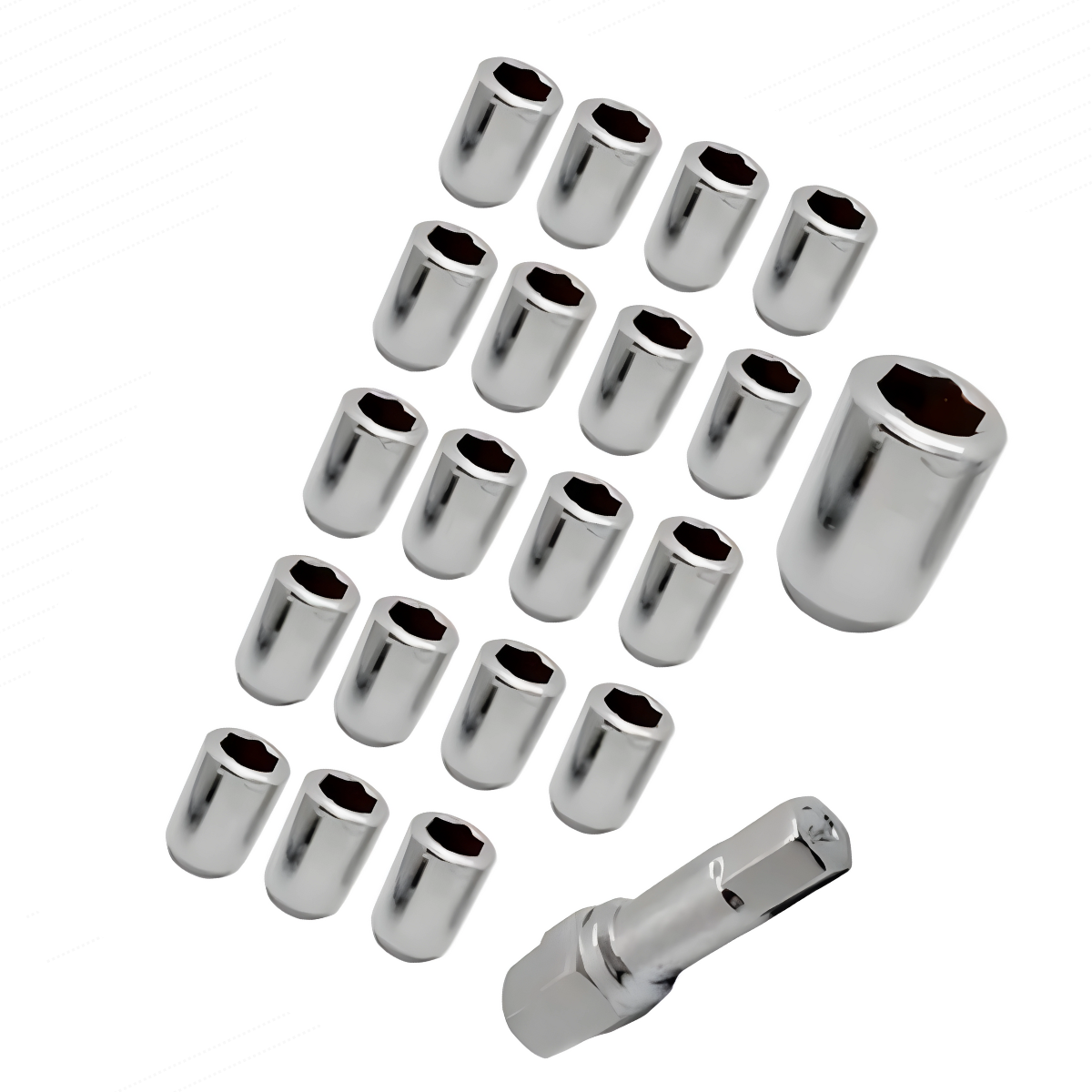 Jogo 20 Porcas Allen Lob Para Roda Honda Civic Cr-v 12x1,5mm
