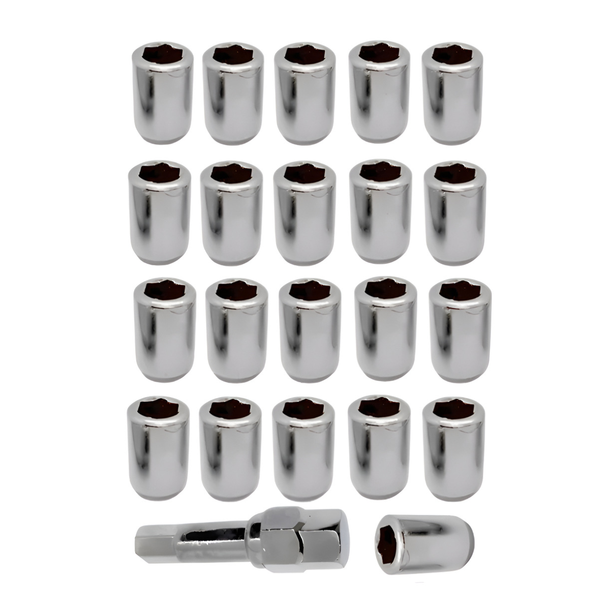 Kit Porcas Rodas Esportivas Lob Allen Sonata Hb20 M12x1,5mm