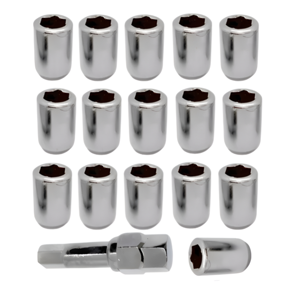 16 Porca C/chave Roda Allen Lob Onix Cobalt Prisma M12x1,5