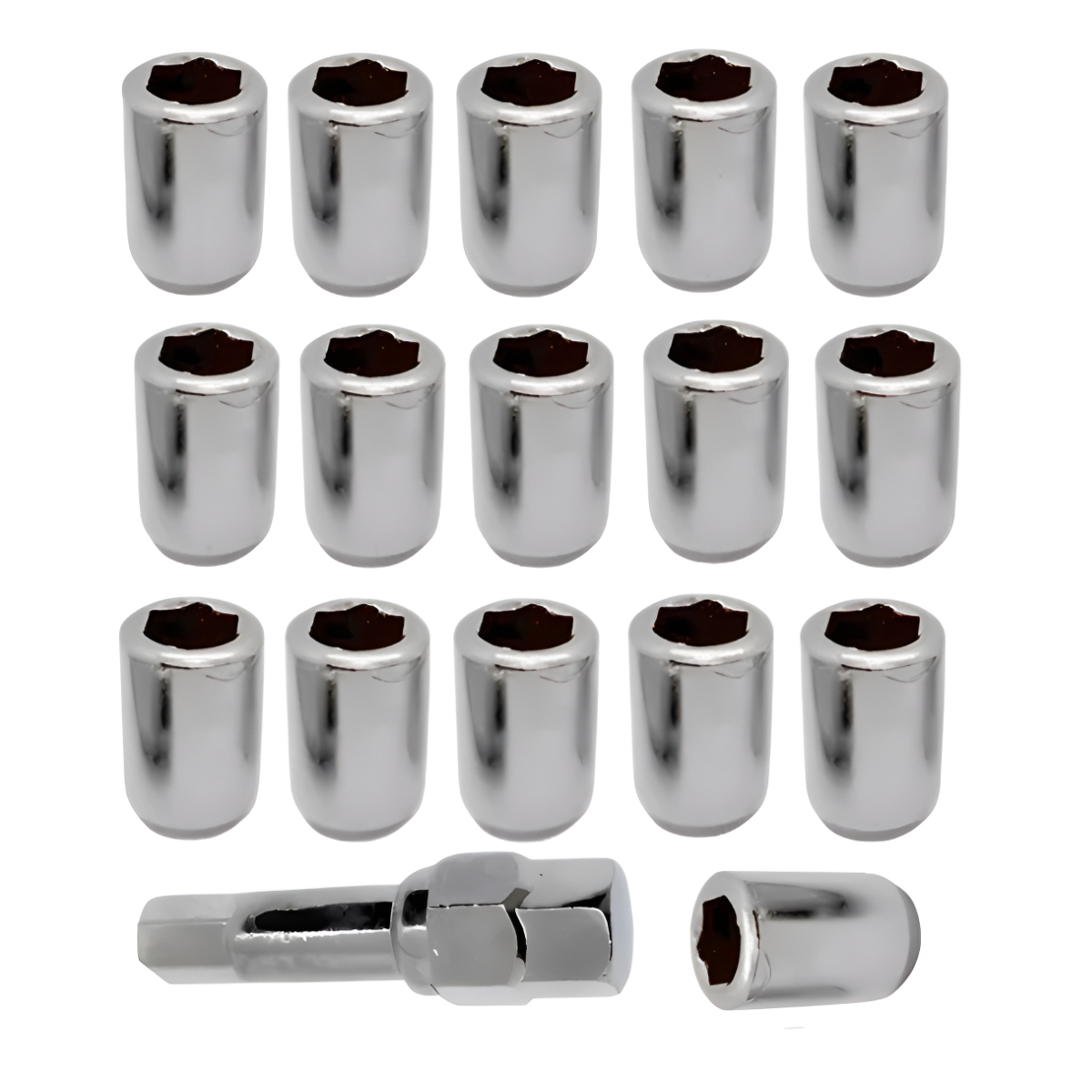 16 Porca C/chave Roda Allen Lob Onix Cobalt Prisma M12x1,5