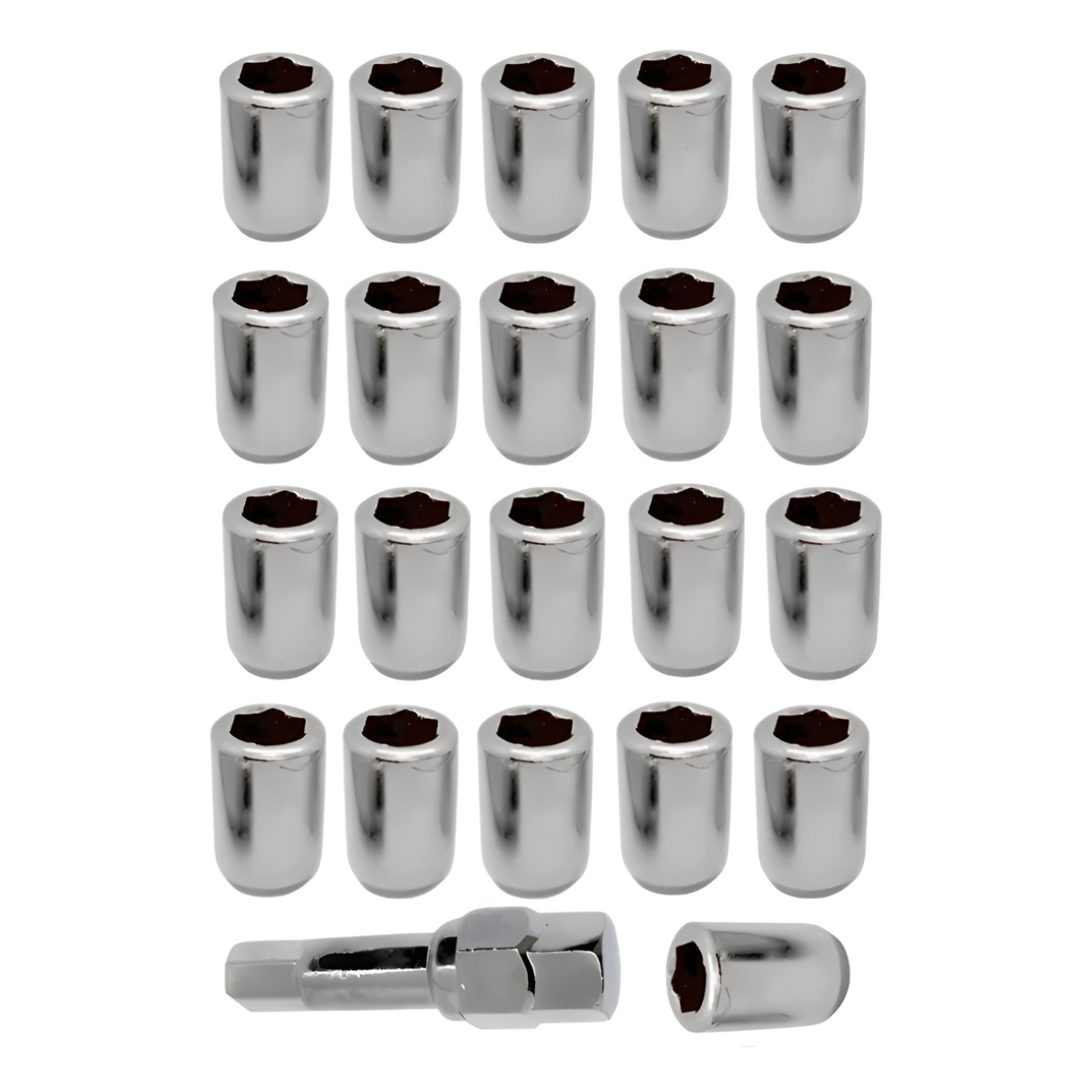 20 Porcas Rodas Esportivas Lob Allen Opala Caravan M12x1,5mm