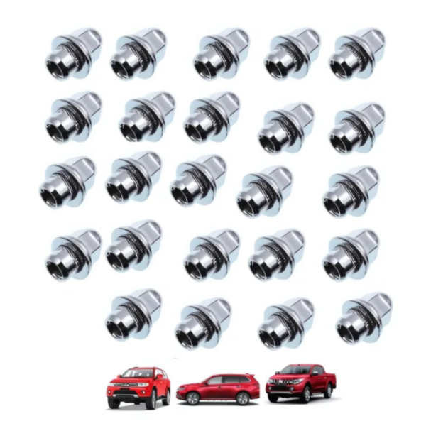 24 Porca De Roda Mitsubishi Airtrek Pajero Full Dakar Asx