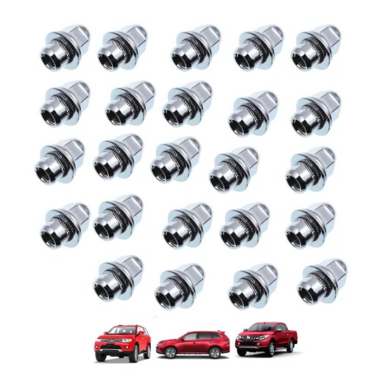 24 Porca De Roda Mitsubishi Airtrek Pajero Full Dakar Asx