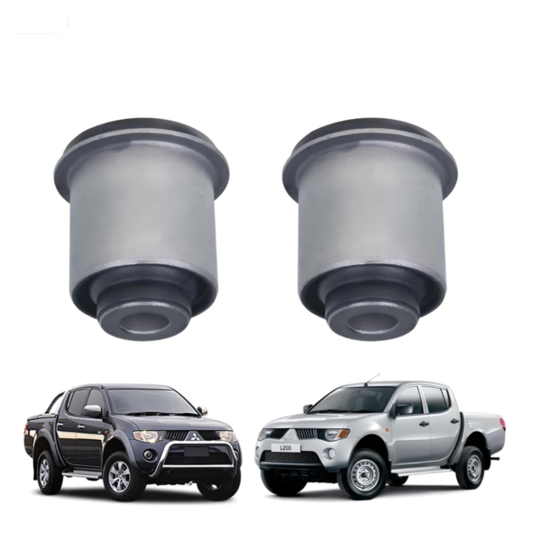 Par De Bucha Bandeja Balança Superior Dianteira L200 Triton