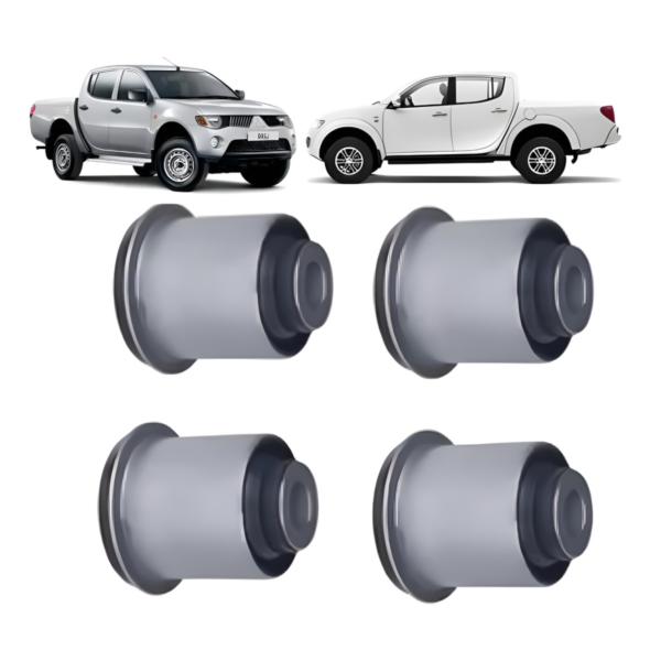 Kit 4 Bucha Bandeja Superior Braço Balança L200 Triton 4x4
