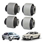 Kit 4 Buchas Bandejas Balanças Dianteira Renault Fluence Tds