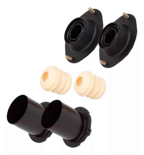 1 Par Kit Batente Coifa Coxim Amortecedor Dianteiro Kadett