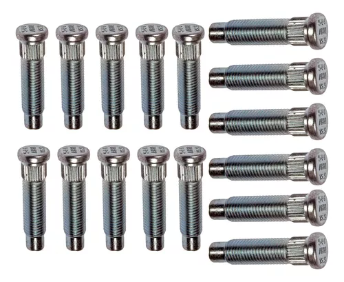 16 Parafusos Prisioneiros Roda Onix Cobalt Prisma S10 Captiv