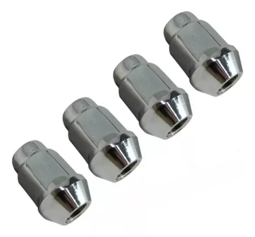 4 Porcas Roda Cromada Onix Cobalt Prisma Modelo Original - Imagem 4