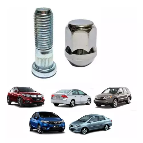 Alternative view of 16 Prisioneiro C/ Porca Roda Honda Civic, City, Fit, Accord