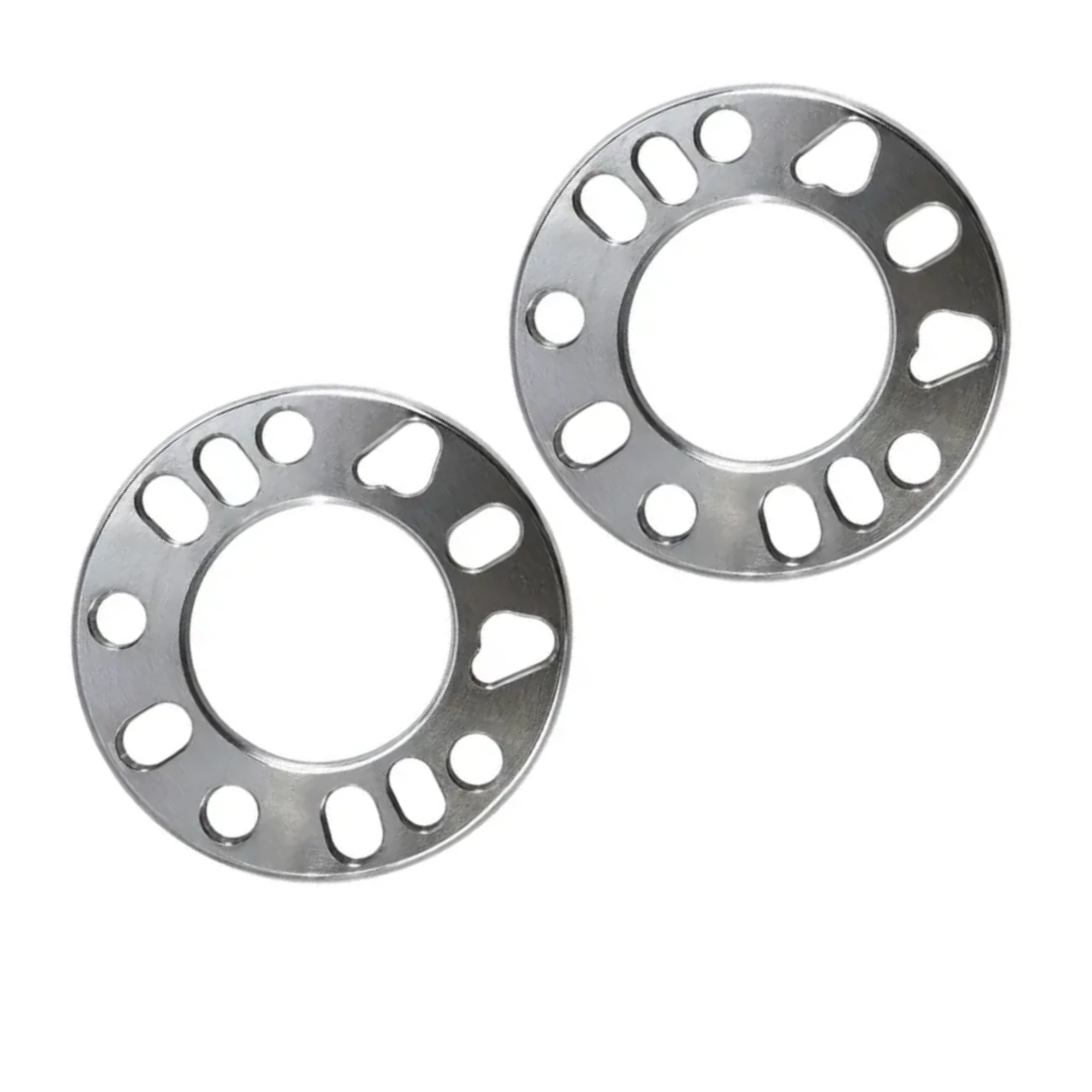 kit 4 Espaçador Alargador P/ Roda Universal 4 E 5 Furos 7mm para linha FIAT VW GM FORD GM PEUGEOT AUDI - Imagem 5