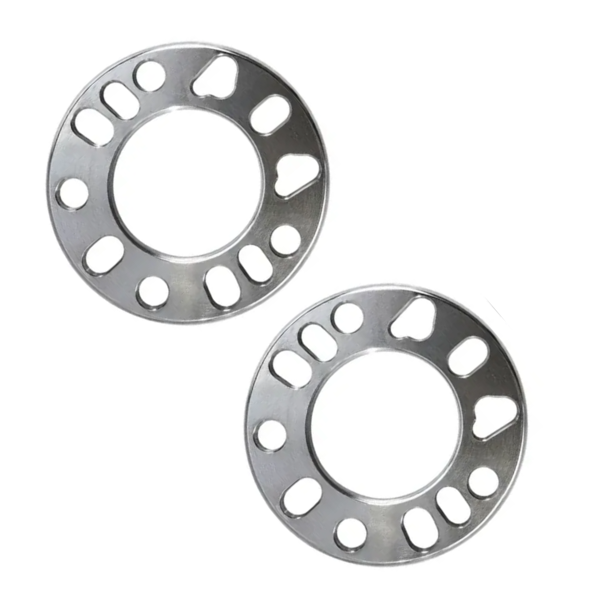 kit 4 Espaçador Alargador P/ Roda Universal 4 E 5 Furos 7mm para linha FIAT VW GM FORD GM PEUGEOT AUDI - Imagem 9