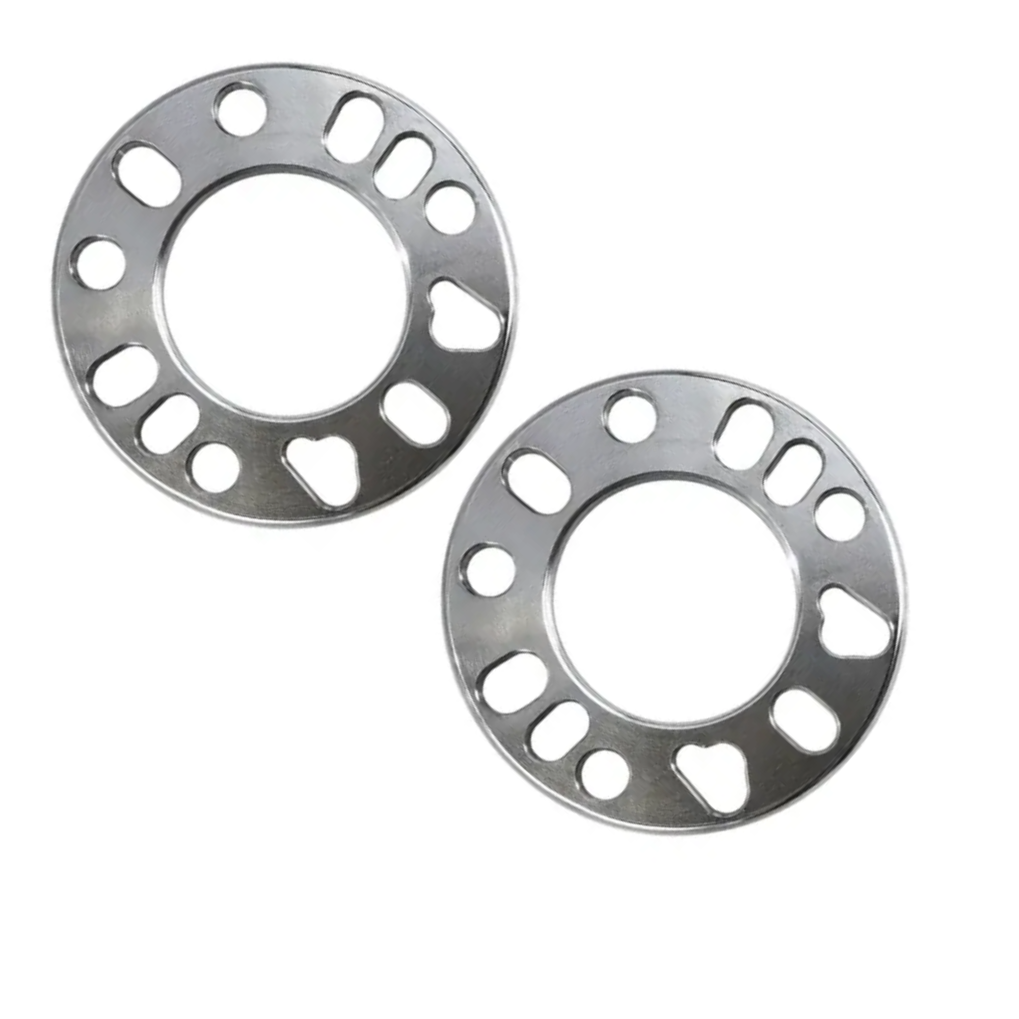 kit 2 Espaçador Alargador P/ Roda Universal 4 E 5 Furos 7mm para linha FIAT VW GM FORD CITROEN PEUGEOT - Imagem 6