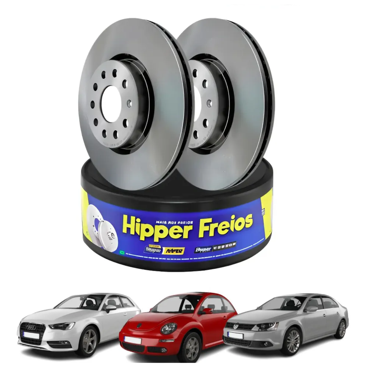 Par Disco de Freio Audi A3 Audi tt Audi Q3 Eos Golf New Beatle Jetta Tiguan Hf88a 312mm 5 Furos