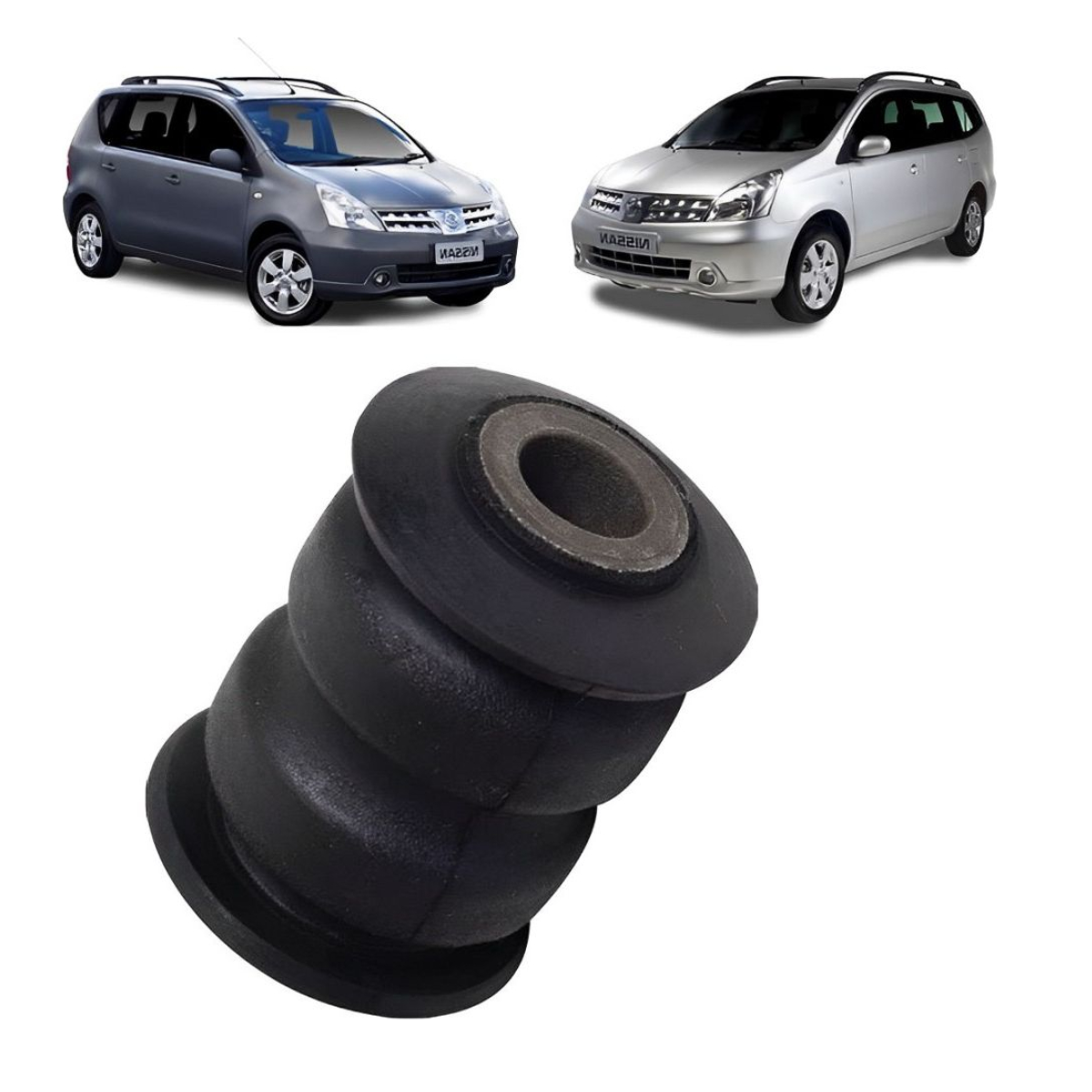 Bucha Menor Bandeja Dianteira Nissan Livina 1.8 2010 A 2014 - Imagem 3
