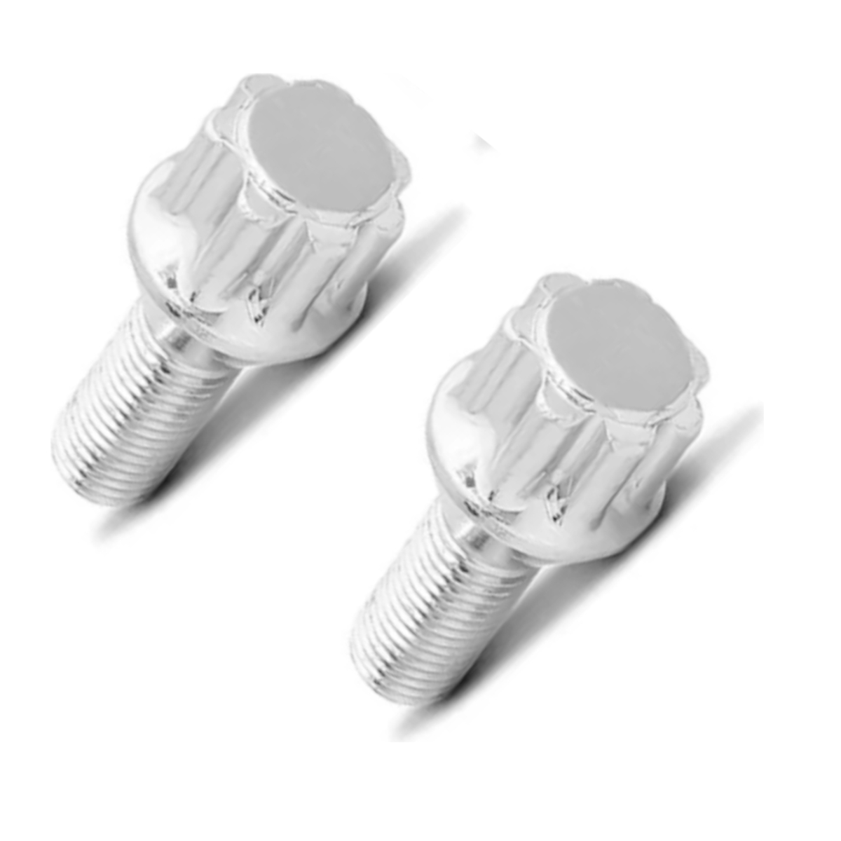 Kit 4 Parafuso Roda +chav Antifurto 12x1,25 Palio Attractive - Imagem 3
