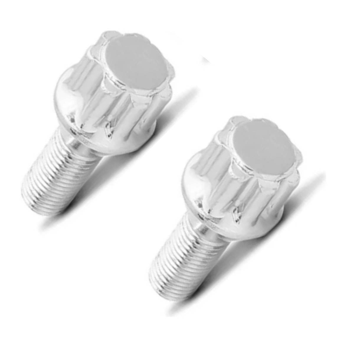 Kit 4 Parafuso Roda +chav Antifurto 12x1,25 Palio Attractive - Imagem 3