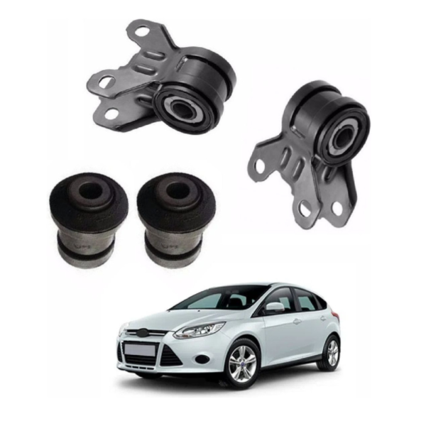 Kit 4 Bucha Bandeja Balança Focus 2014 2015 2016 2017 A 19