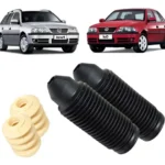 2 Batente Coifa Amortecedor Dianteiro Gol Parati Savei G3 G4