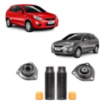 2 Kit Do Amortecedor Dianteiro Coxim Batente Coifa Jac J3 Tu
