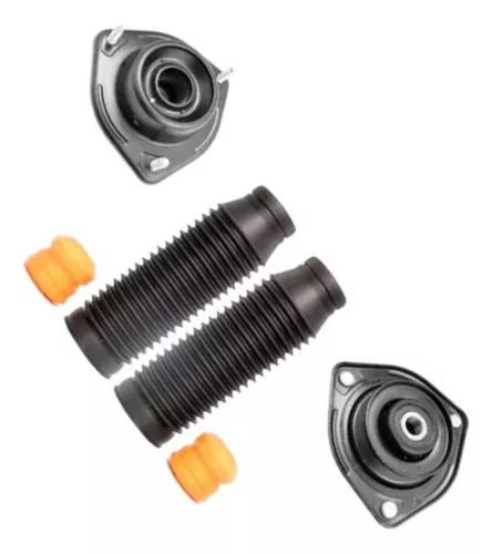 2 Kit Do Amortecedor Dianteiro Coxim Batente Coifa Jac J3 Tu - Imagem 4