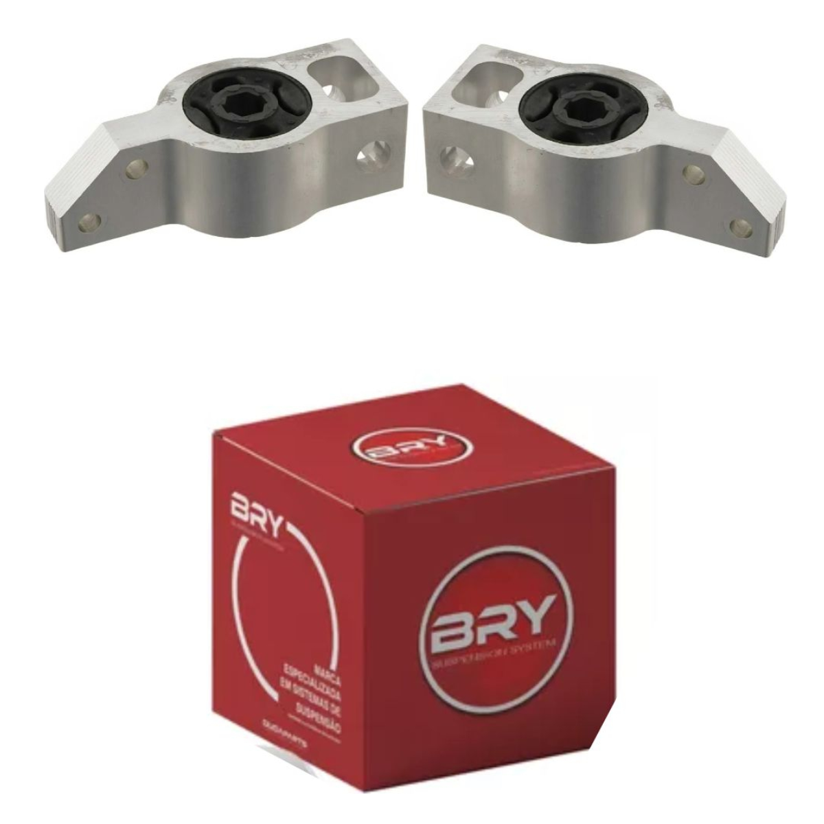 Kit 4 Buchas Balança Bandeja Audi Q3 2013 14 15 16 2017 18 - Imagem 4