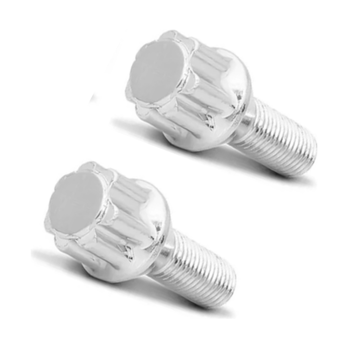 Kit 4 Parafuso Roda +chav Antifurto 12x1,25 Palio Attractive - Imagem 4