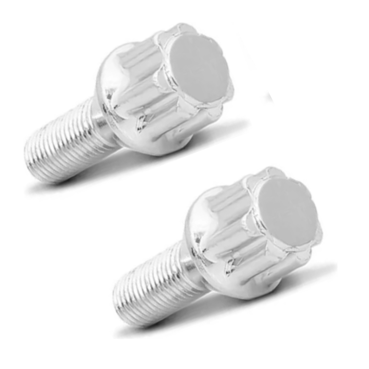 Kit 4 Parafuso Roda +chav Antifurto 12x1,25 Palio Attractive - Imagem 4