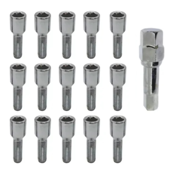 16 Parafuso Roda Liga Leve Multi Allen 12x1,5 Corsa Celta