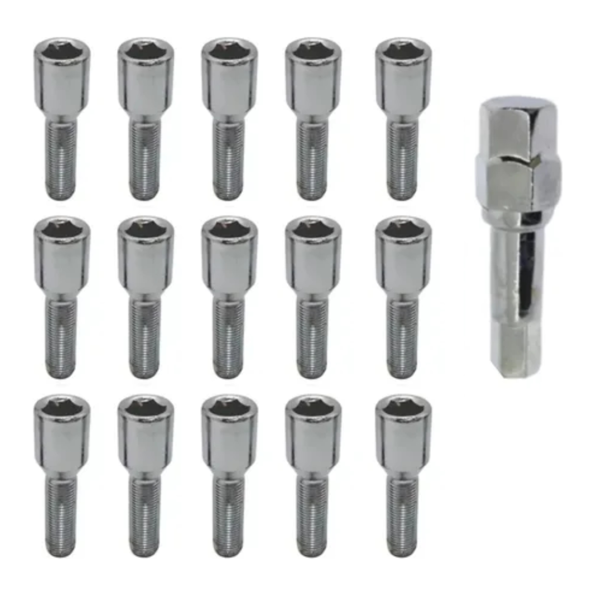 16 Parafuso Roda Liga Leve Multi Allen 12x1,5 Corsa Celta