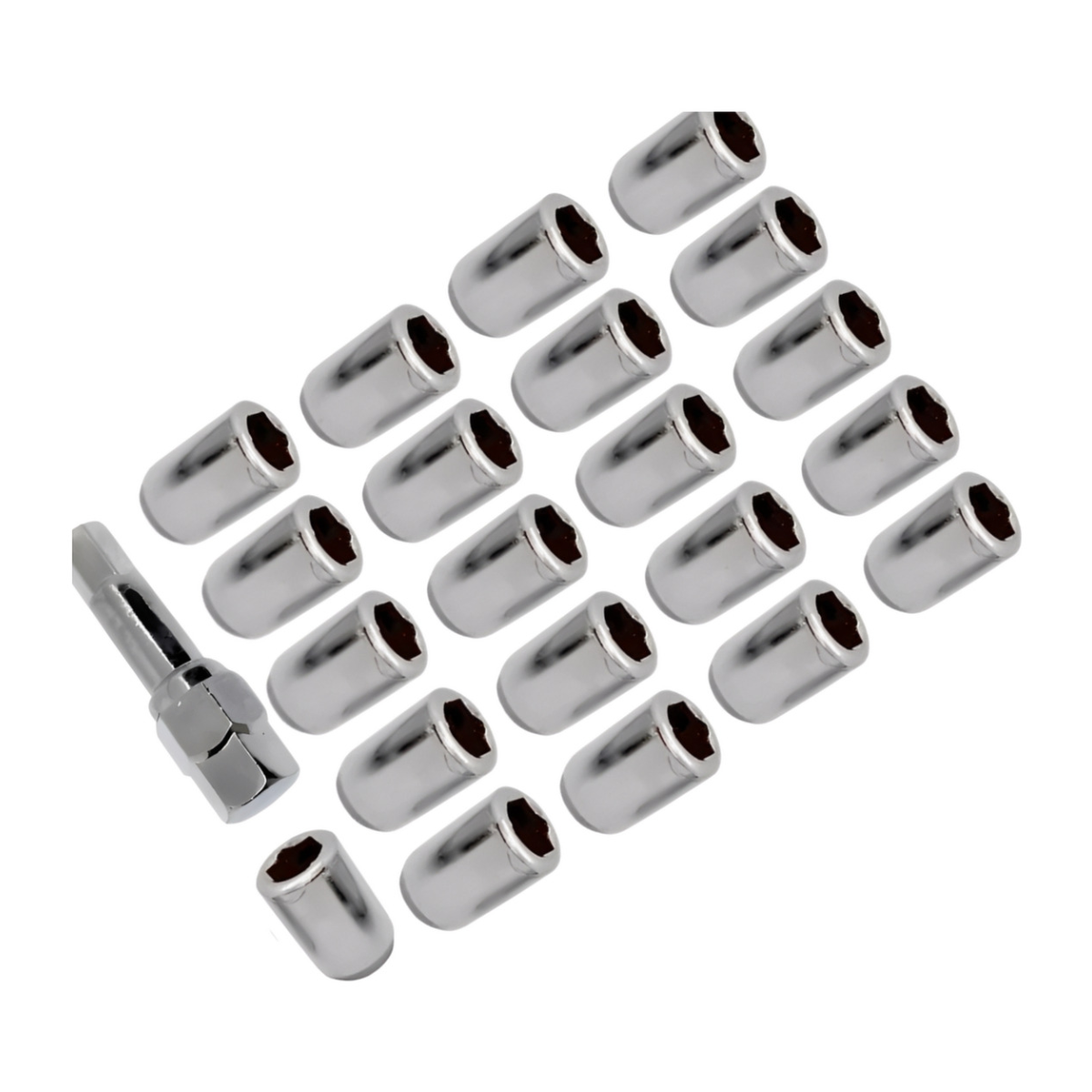 Kit Porcas Rodas Esportivas Lob Allen Sonata Hb20 M12x1,5mm - Imagem 5