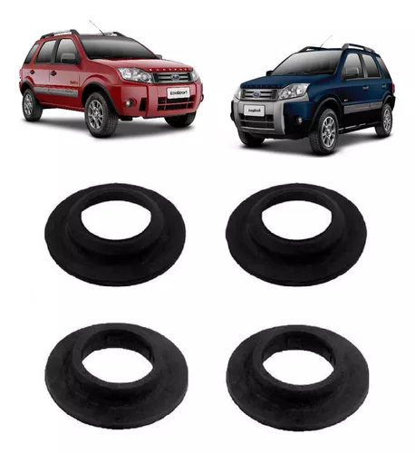 4 Calço Das Mola Traseira Ecosport 2003 2004 2005 2006 2007