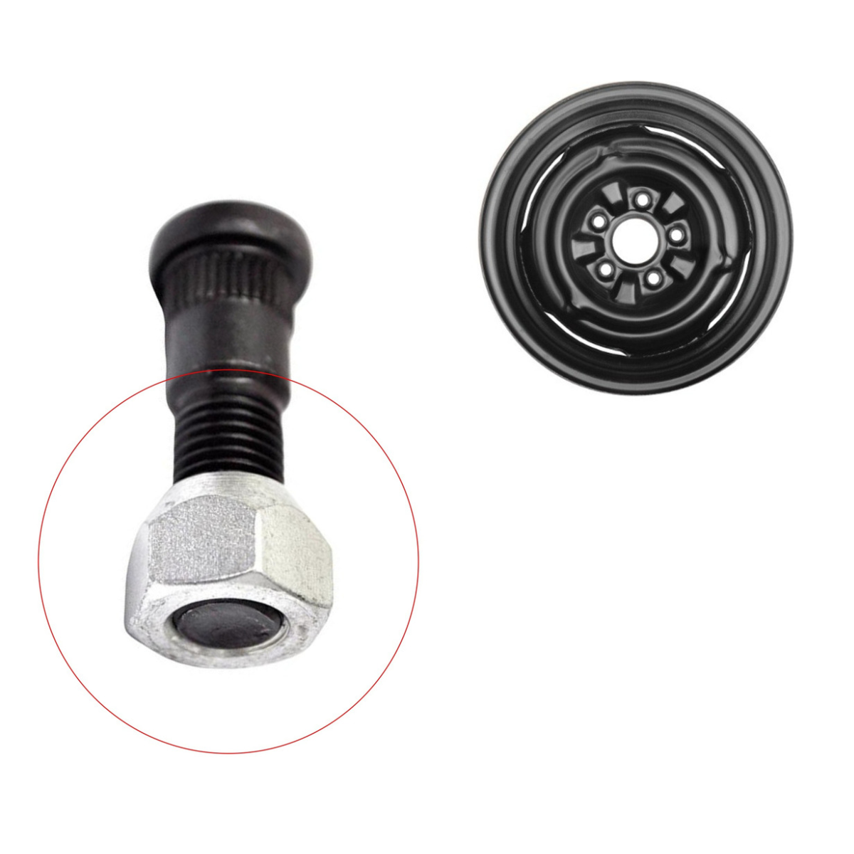 Kit 10 Porca De Roda Opala Fiesta Escort Courier Focus - Imagem 6