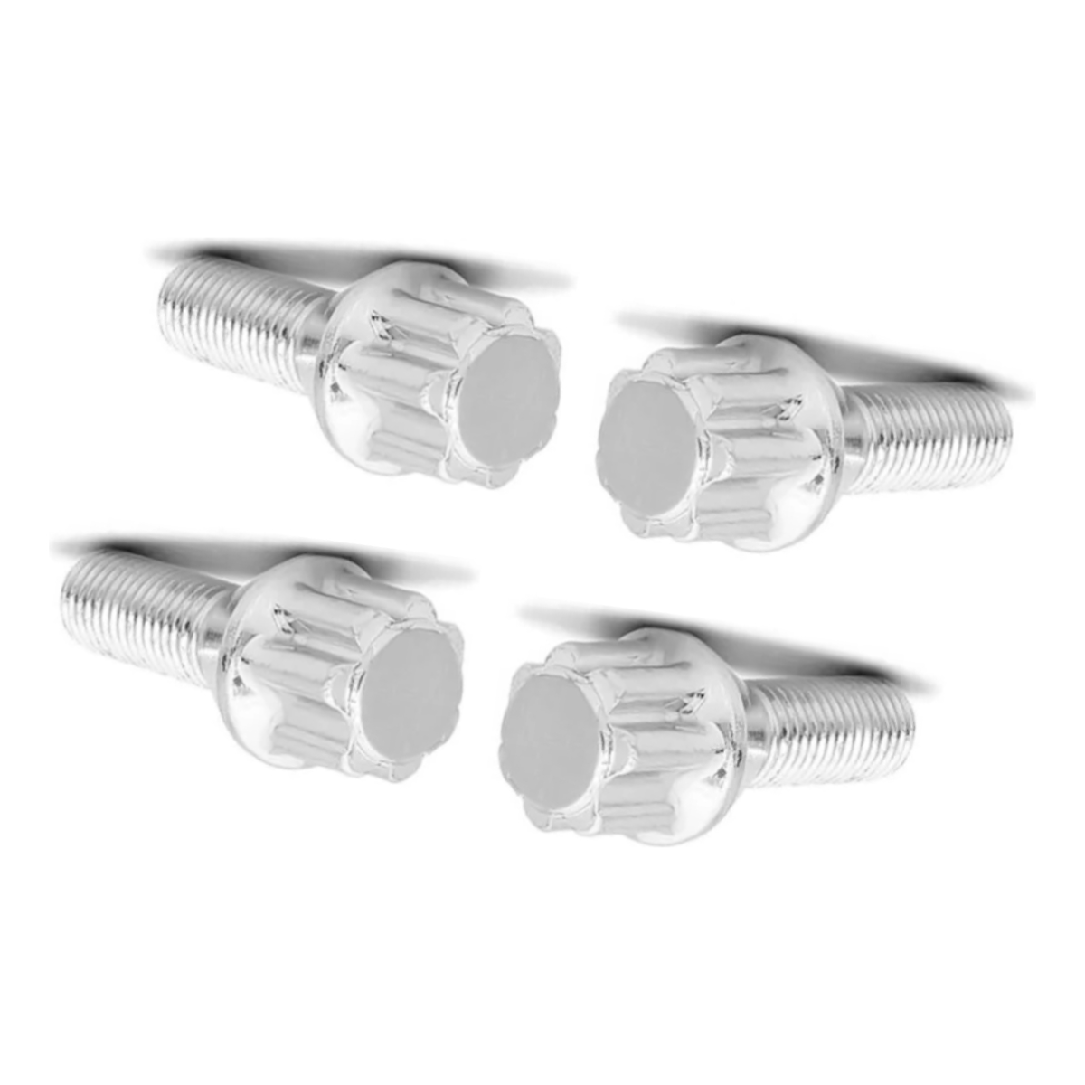 Kit 4 Parafuso Roda +chav Antifurto 12x1,25 Palio Attractive - Imagem 6